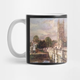 Magdalen tower & bridge, Oxford 1900s Mug